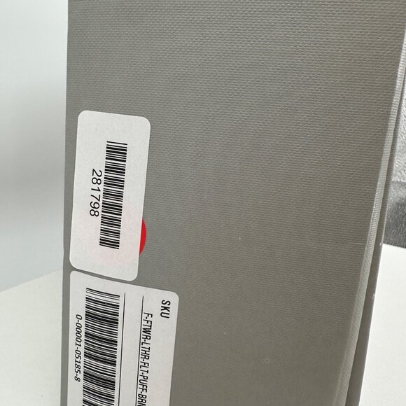 Everlane The Puffa Flatform in Brown Leather sz 9.5 Women's Chunky Platform Clog - Picture 12 of 12